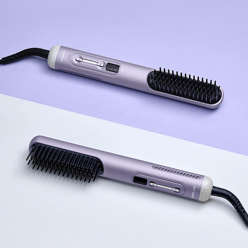 LocknLock Hair Styling Brush 43W, Purple - ENA223PUP, , large image number null